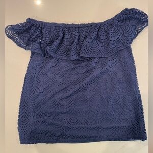 Lilly Pulitzer Off the shoulder top SIZE XS